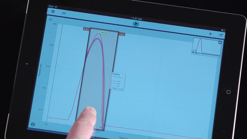 Graphical Analysis for iPad video